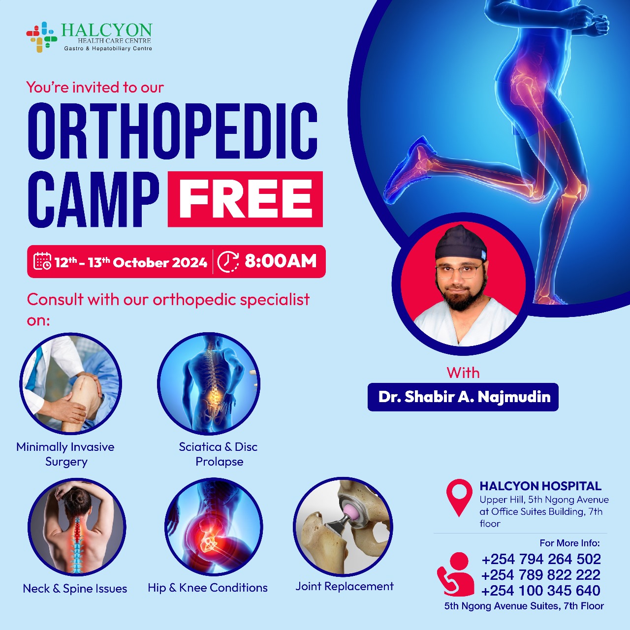 Free Orthopedics Camp